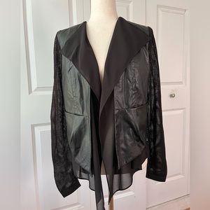 Tribal.Jeans faux leather jacket size S